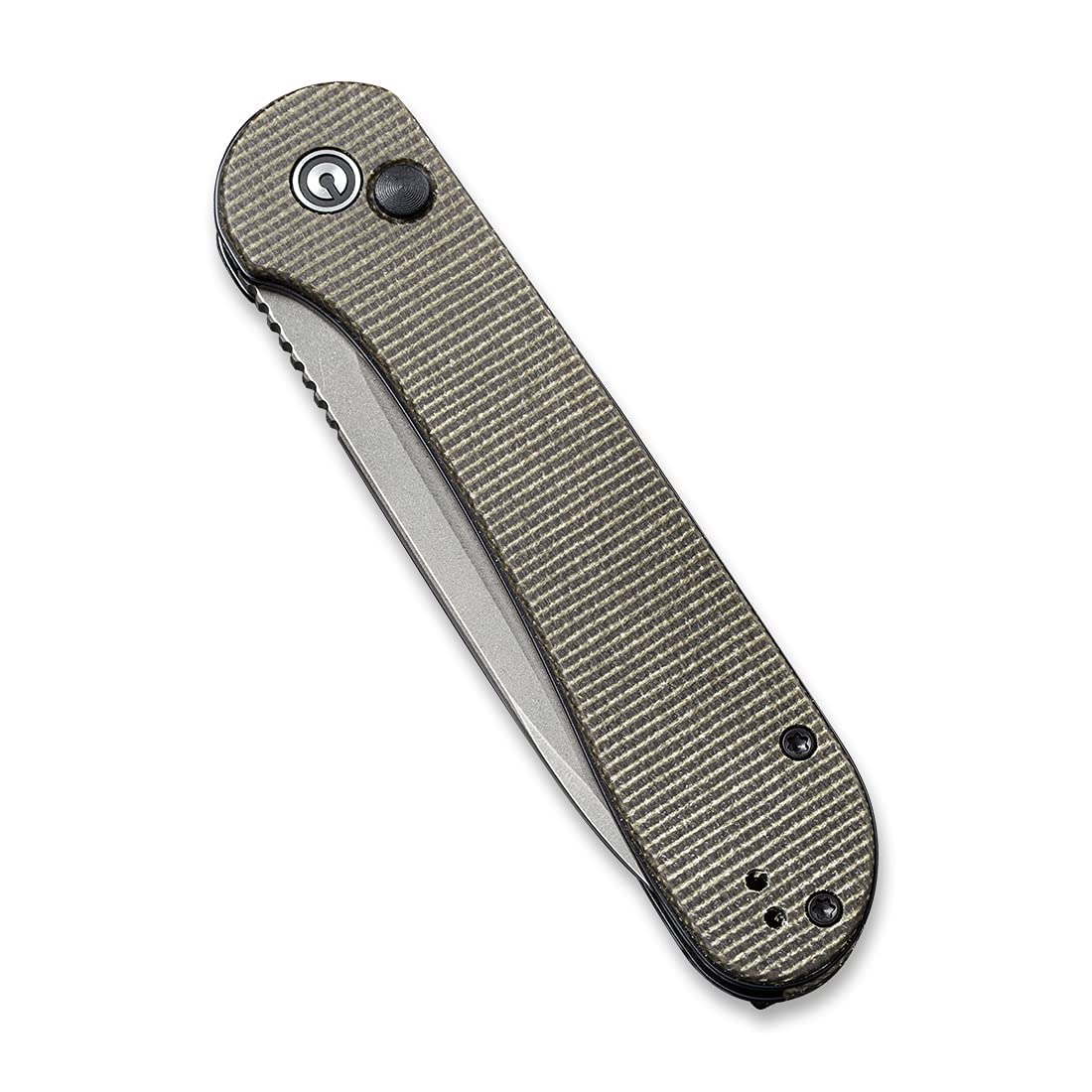 CIVIVI Button Lock Folding Knife with Bundled Cogent - Premium EDC Pocket Knife Set for Outdoor, Camping & Everyday Carry