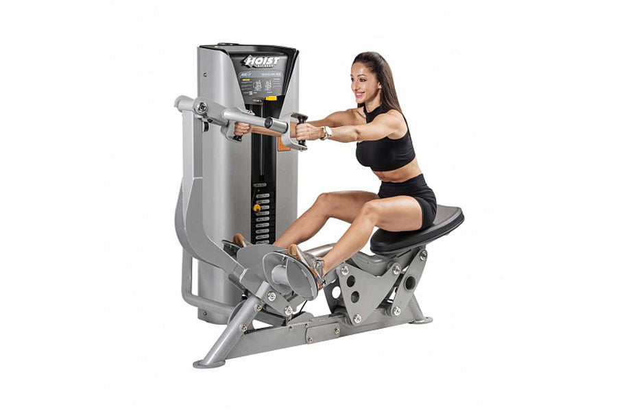 Hoist ROC IT Seated Mid Row Machine (RS 2203) - Premium Home & Gym Strength Training Equipment for Back Muscles - Perfect for Home Workouts & Commercial Gym Use