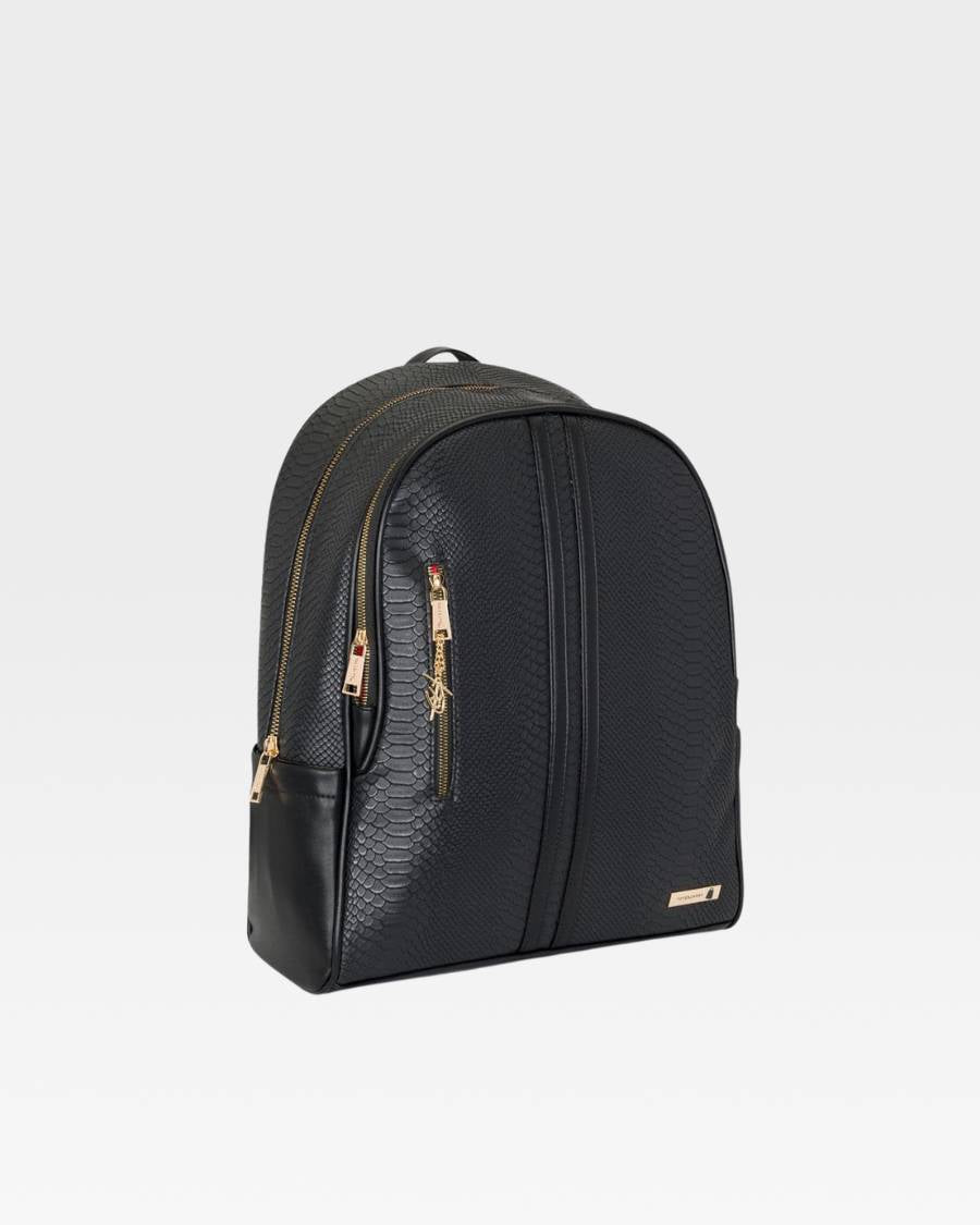 Apollo 1 Tombstone Backpack - Durable Black Hiking Backpack for Outdoor Adventures, Travel & School | Water-Resistant & Spacious Design