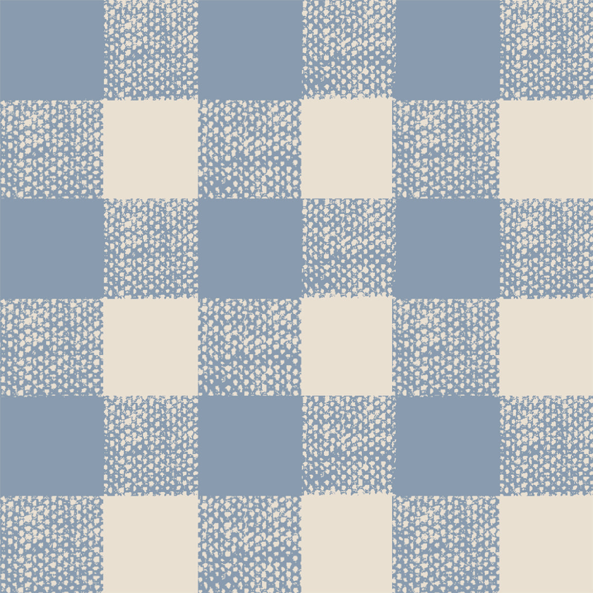 Stylish Dusty Blue Gingham Wallpaper - Peel and Stick Removable Wallpaper for Bedroom, Nursery, Kitchen & Home Decor