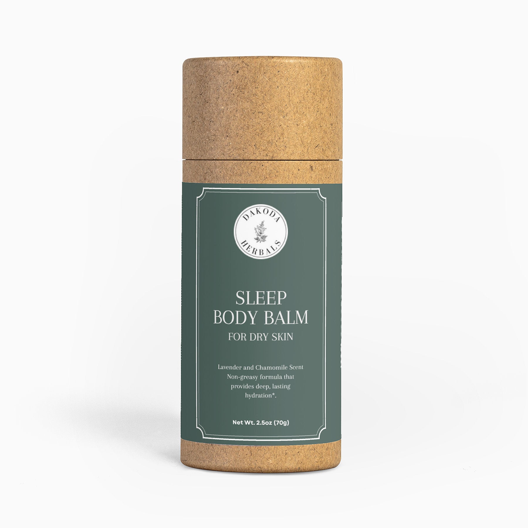 Lavender & Chamomile Sleep Body Balm for Dry Skin - Moisturizing Nighttime Skin Care for Relaxation & Better Sleep