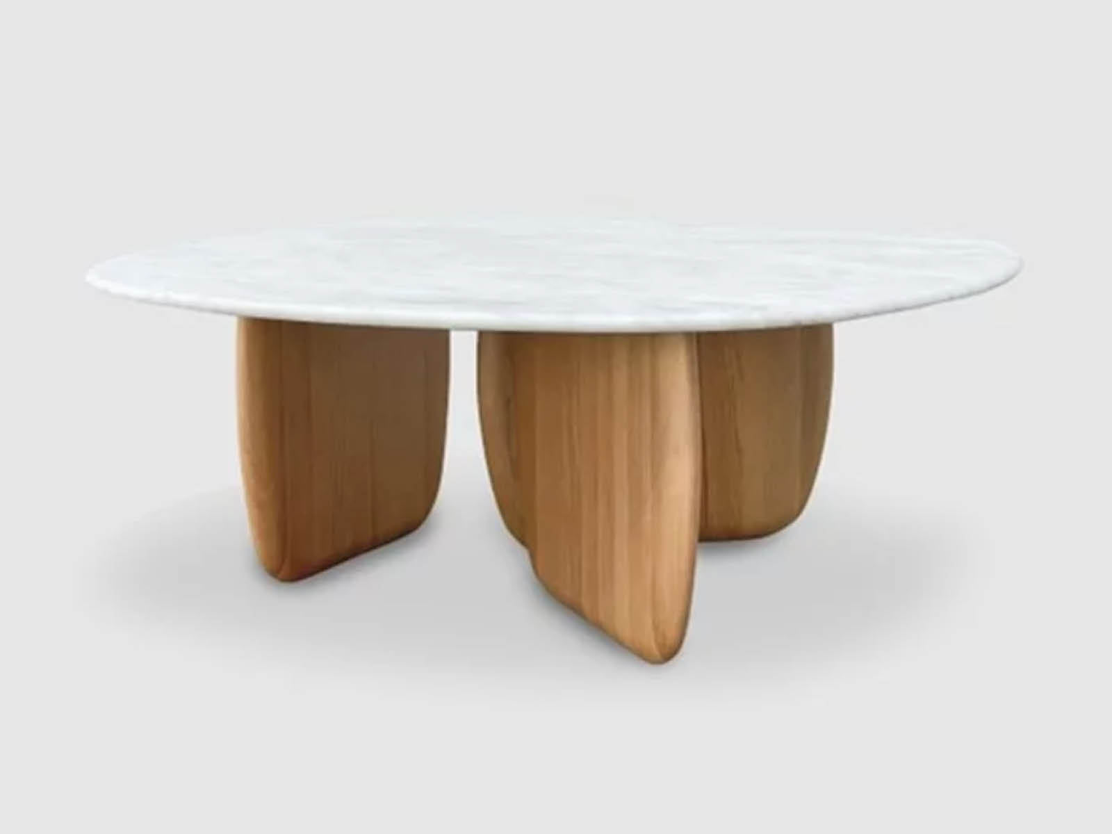 Modern Eden Coffee Table - Solid Wood Mid-Century Style Living Room Furniture for Home Decor | Perfect for Living Room, Lounge & Office Spaces
