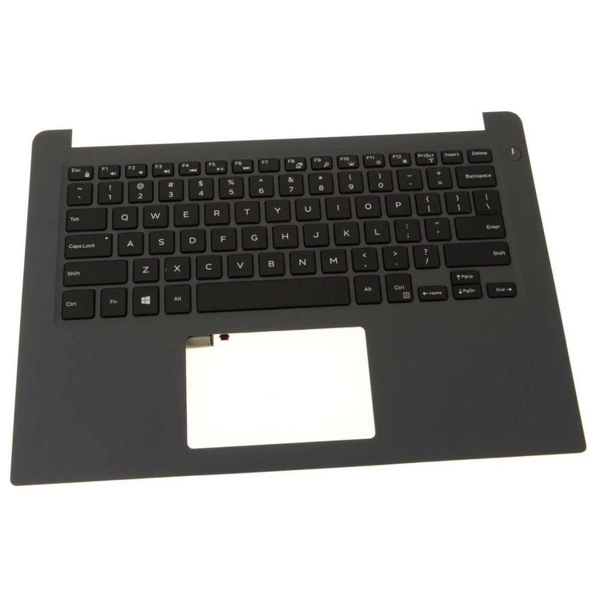 Dell Inspiron 14 7460 Laptop Palmrest Top Case with Backlit US English Keyboard (Part #K9GT3) - Replacement Part for Keyboard & Touchpad Repair | Home Office & School Use
