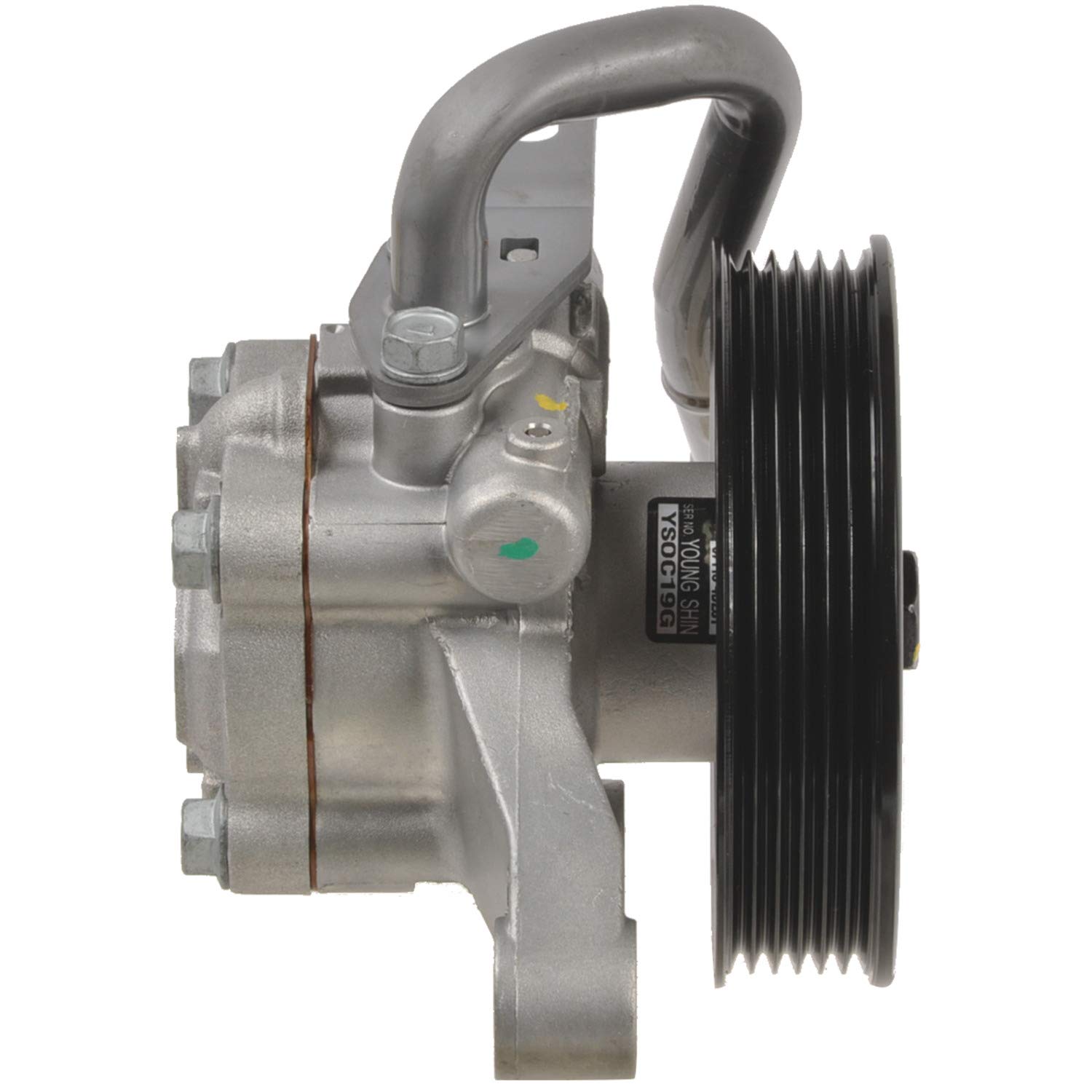 Cardone 96-5180 New Power Steering Pump without Reservoir - High Performance Replacement for Smooth Steering - Perfect for Ford, Chevy, Dodge & More