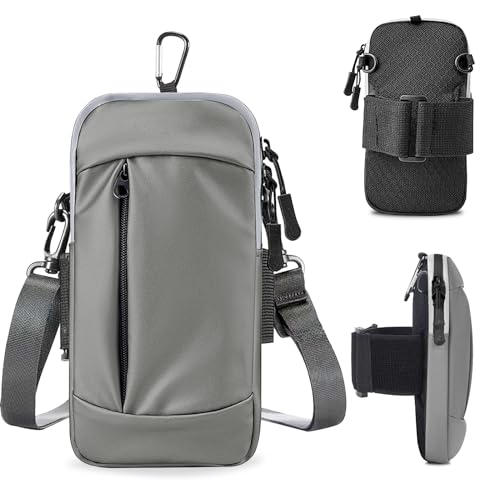04-Grey with Crossbody Strap&Hook