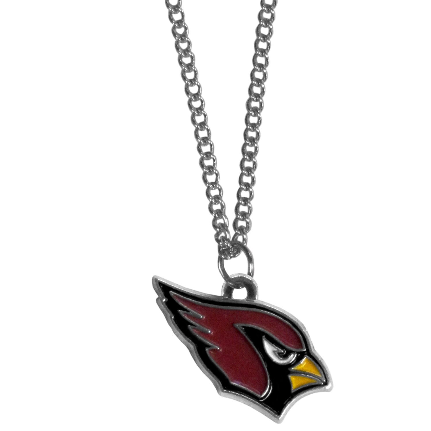 Arizona Coyotes NHL Team Color Chain Necklace with Small Charm - 22 Inch Hockey Fan Jewelry for Men & Women - Perfect for Games, Parties & Gifts