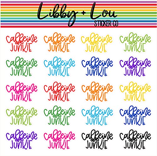 Caffeine Planner Stickers for Productivity & Motivation | Libby & Lou Co