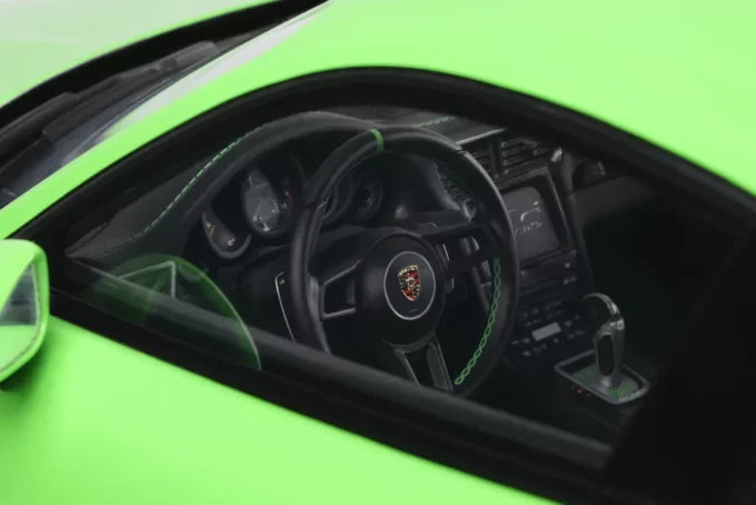 GT Spirit 1:12 Scale Porsche 911 GT3 (2019) Die-Cast Model Car in Lizard Green - Premium Collectible for Car Enthusiasts & Home Office Display