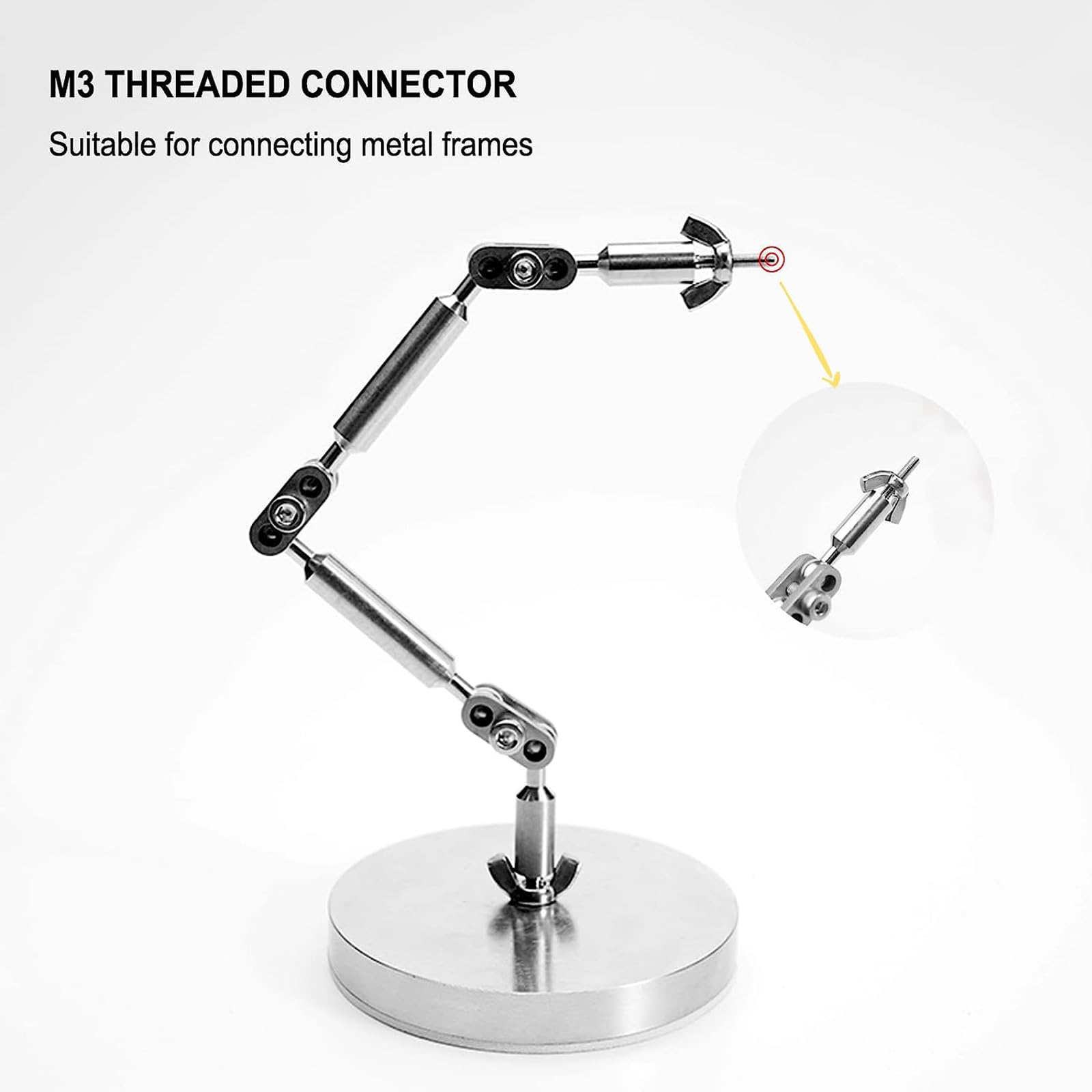 BAIYITONGDA Stop Motion Animation Kit - Adjustable Arm Stand for Puppet Rigging, Clay Figures & Models | Perfect for Stop Motion Filmmaking, Claymation, and DIY Animation Projects