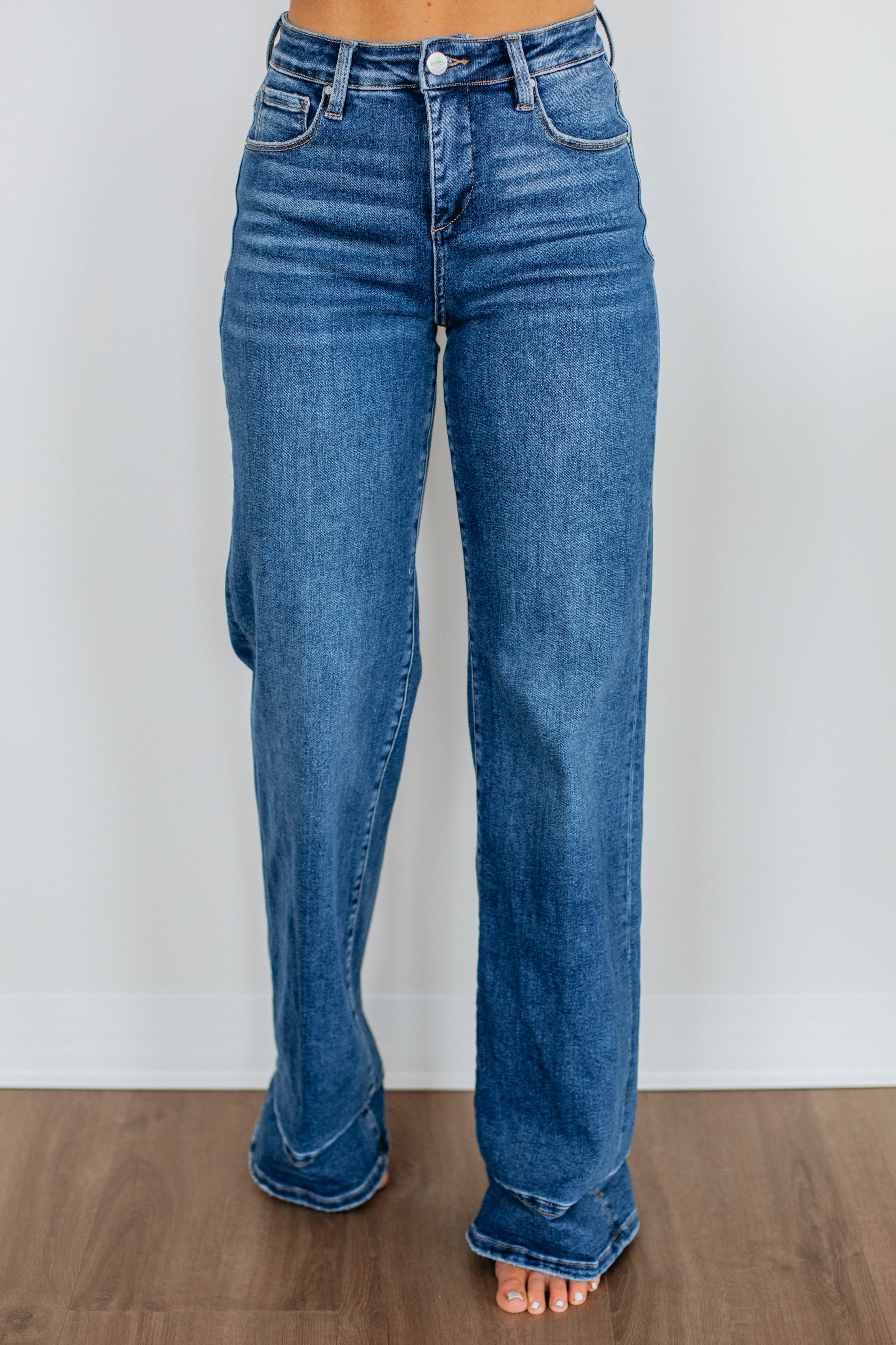 Daytone Risen Jeans for Men - High Waist Slim Fit Stretch Denim Pants | Perfect for Casual Wear, Office & Night Out