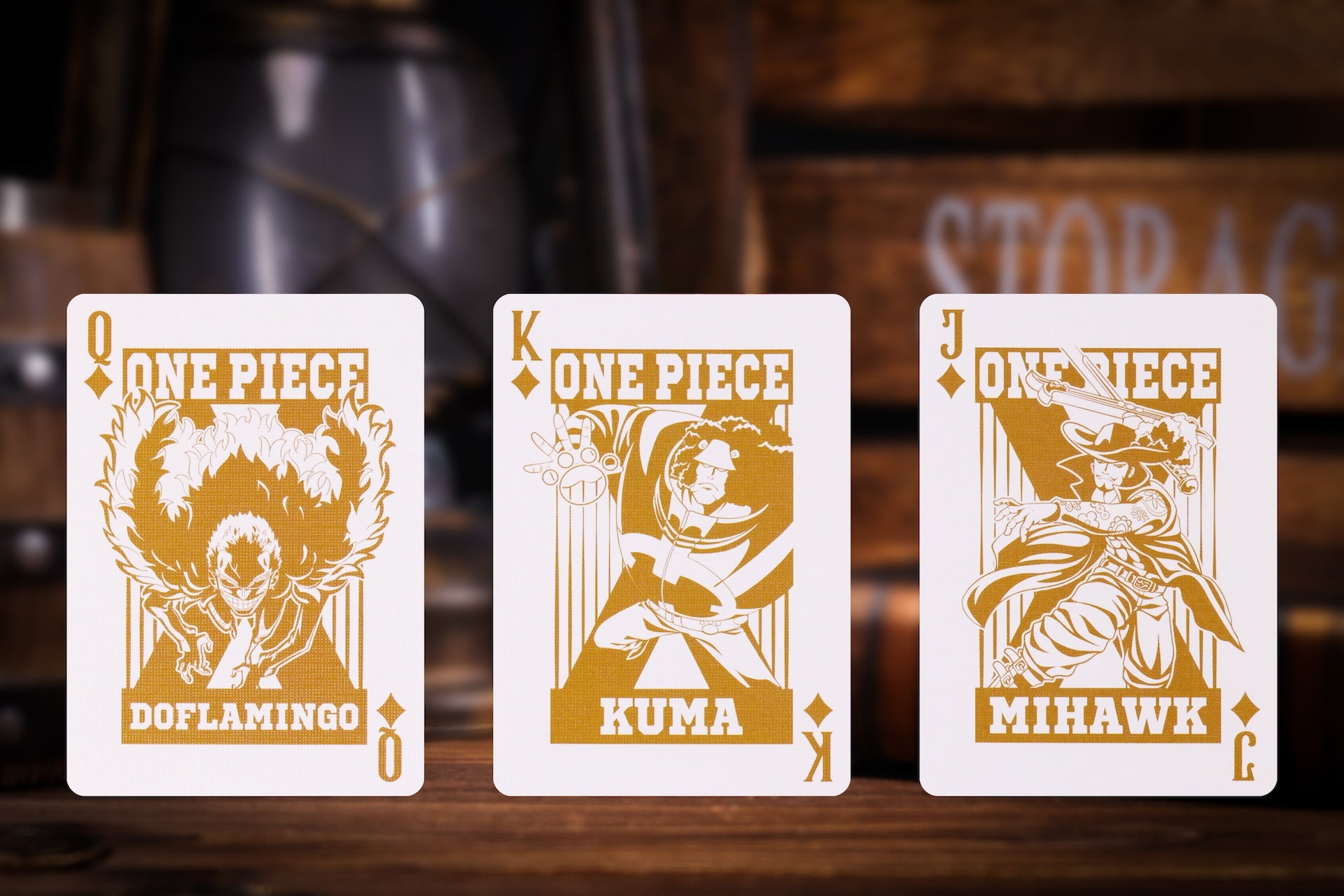 One Piece Kuma Themed Playing Cards - Anime Collectible Deck for Card Games, Magic Tricks, and Gift Giving