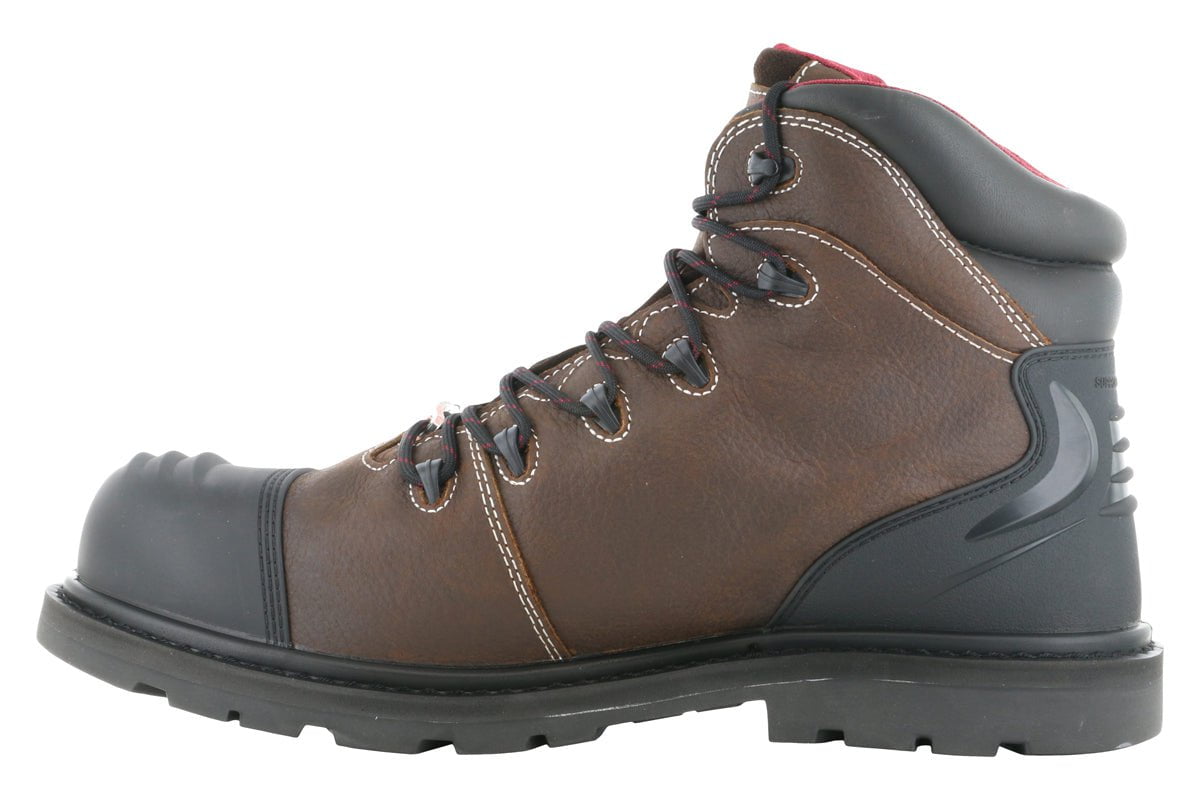 Avenger 7591 Steel Toe Work Boots with Internal Metatarsal Guard - Safety Shoes for Construction, Warehouse & Industrial Work