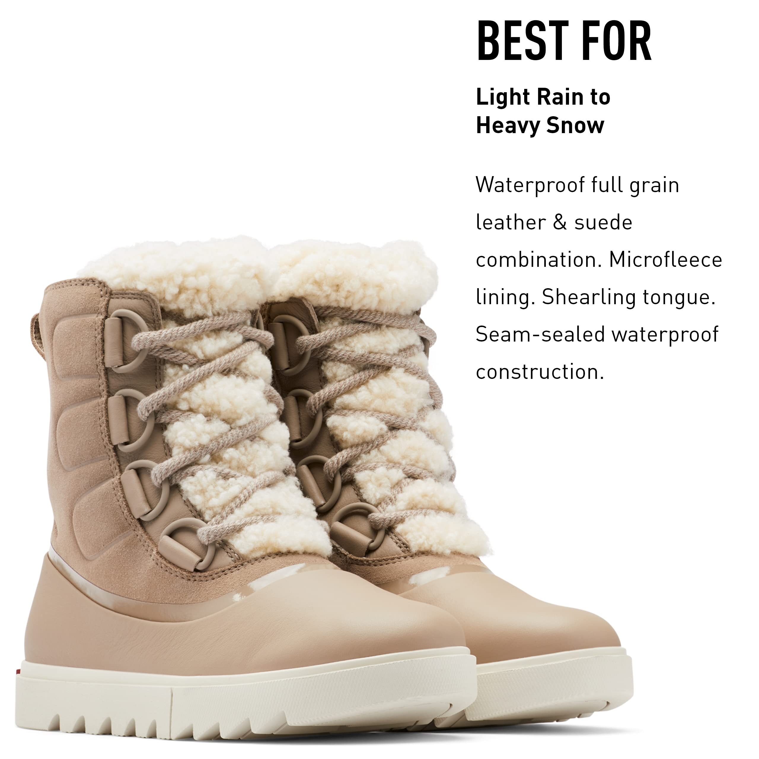 Sorel Women's Joan of Arctic™ Next Lite Waterproof Winter Boots - Warm & Stylish Snow Boots for Cold Weather, Hiking & Outdoor Adventures