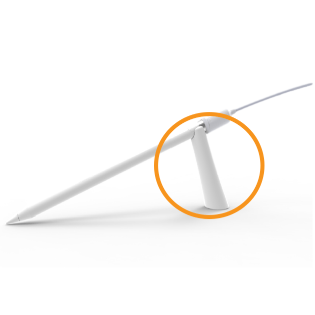 Apple Pencil 1st Generation Stand with Sticker - Premium Holder for iPad Pro & iPad Air - Perfect for Desk, Office & Home Use