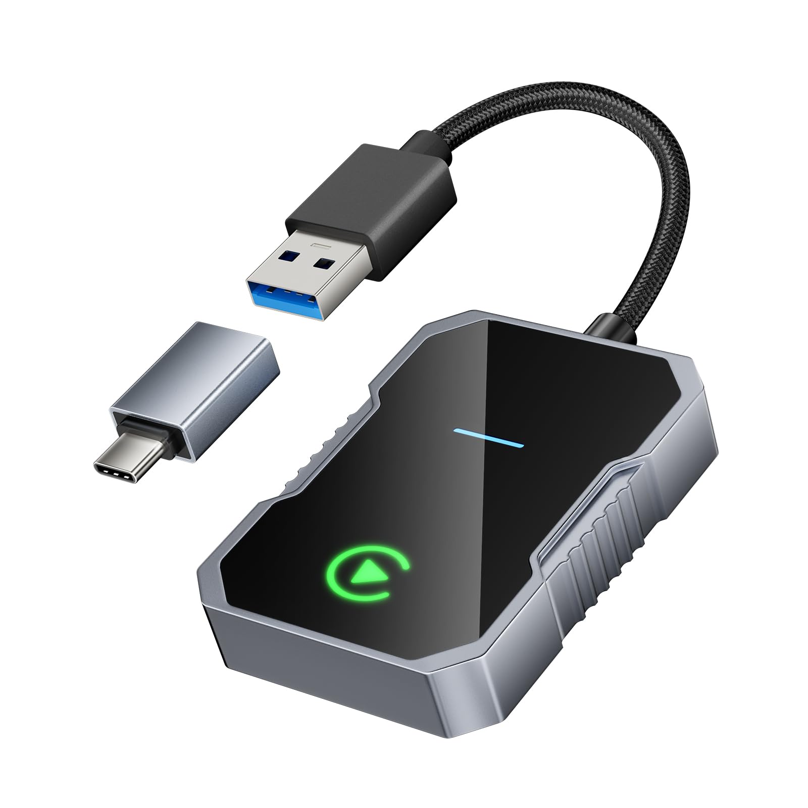2024 Upgraded Reborn Wireless CarPlay Adapter - Convert Wired to Wireless Apple CarPlay for iPhone & Android | Plug & Play | Compatible with Cars Since 2016, iOS 10+, Android 11+ | Perfect for Commuting, Road Trips & Hands-Free Driving