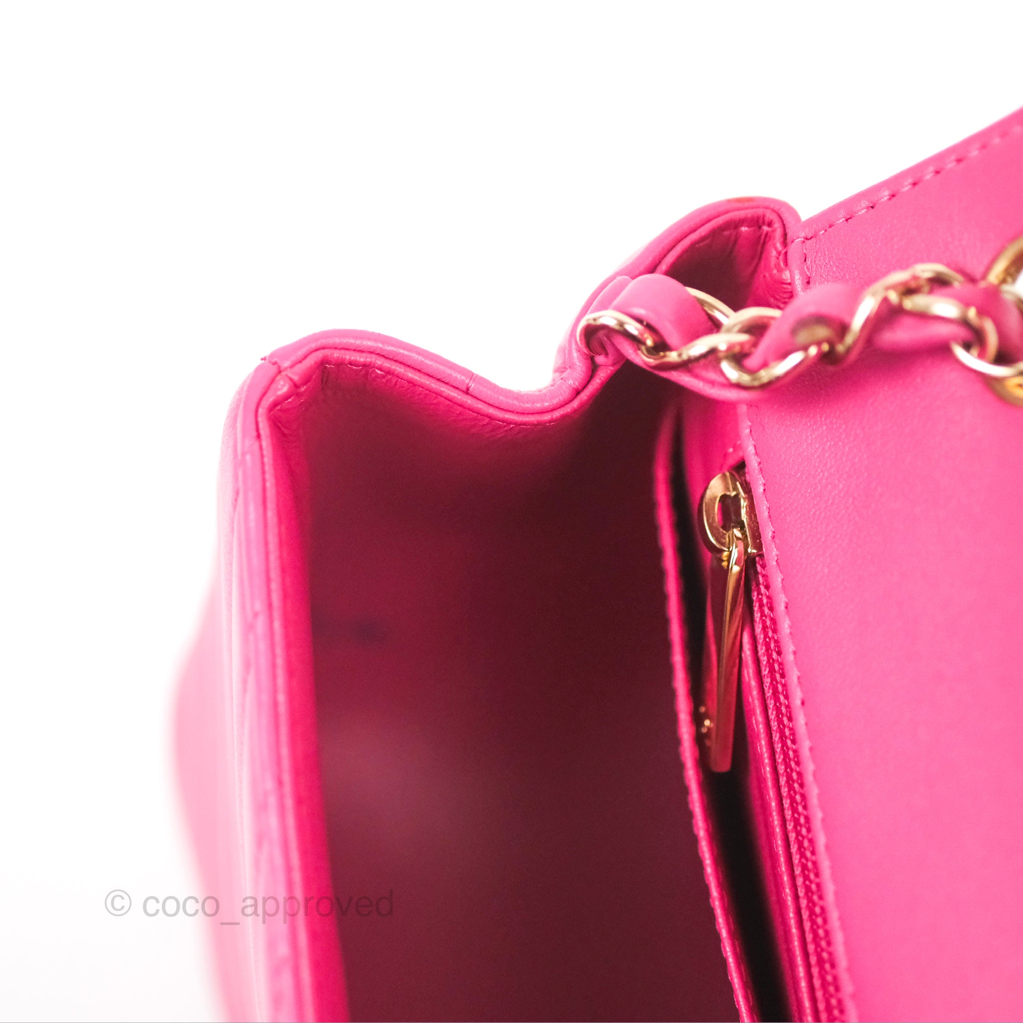 Chanel Chevron Mini Square Flap Bag in Pink Lambskin with Gold Hardware - Perfect for Evening Parties & Luxury Fashion Accessories