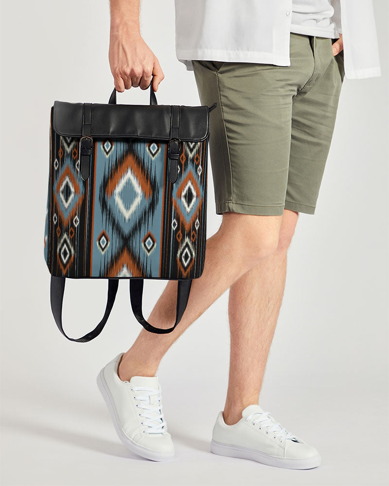 Stylish Night Walk Pattern Casual Flap Backpack for Women & Men - Lightweight Travel Daypack for School, Work, Hiking & Outdoor Adventures
