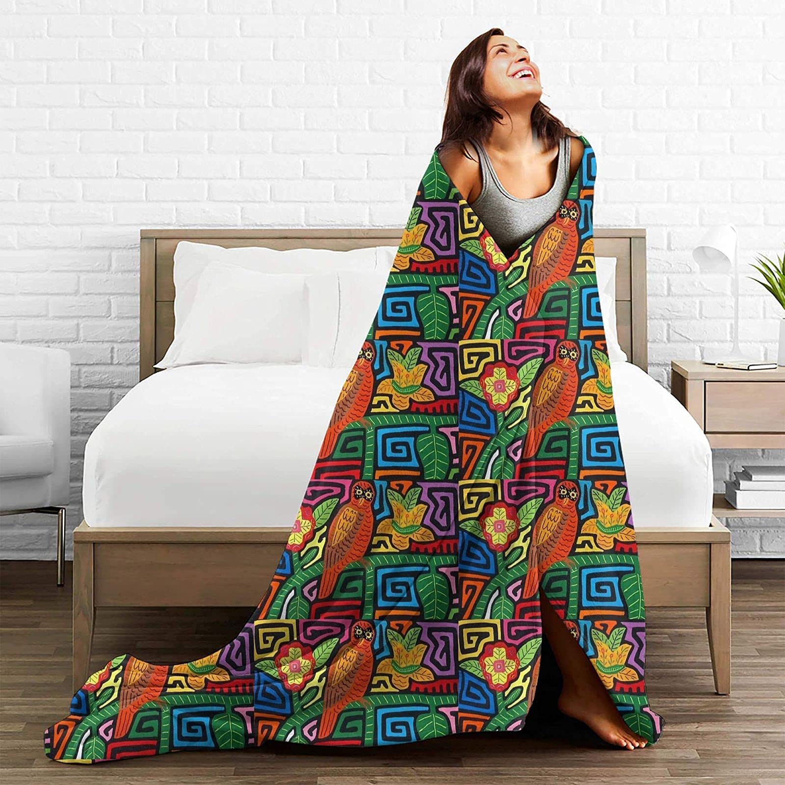 Ultra-Soft Micro Fleece Blanket - Warm & Cozy All-Season Throw Blanket 50