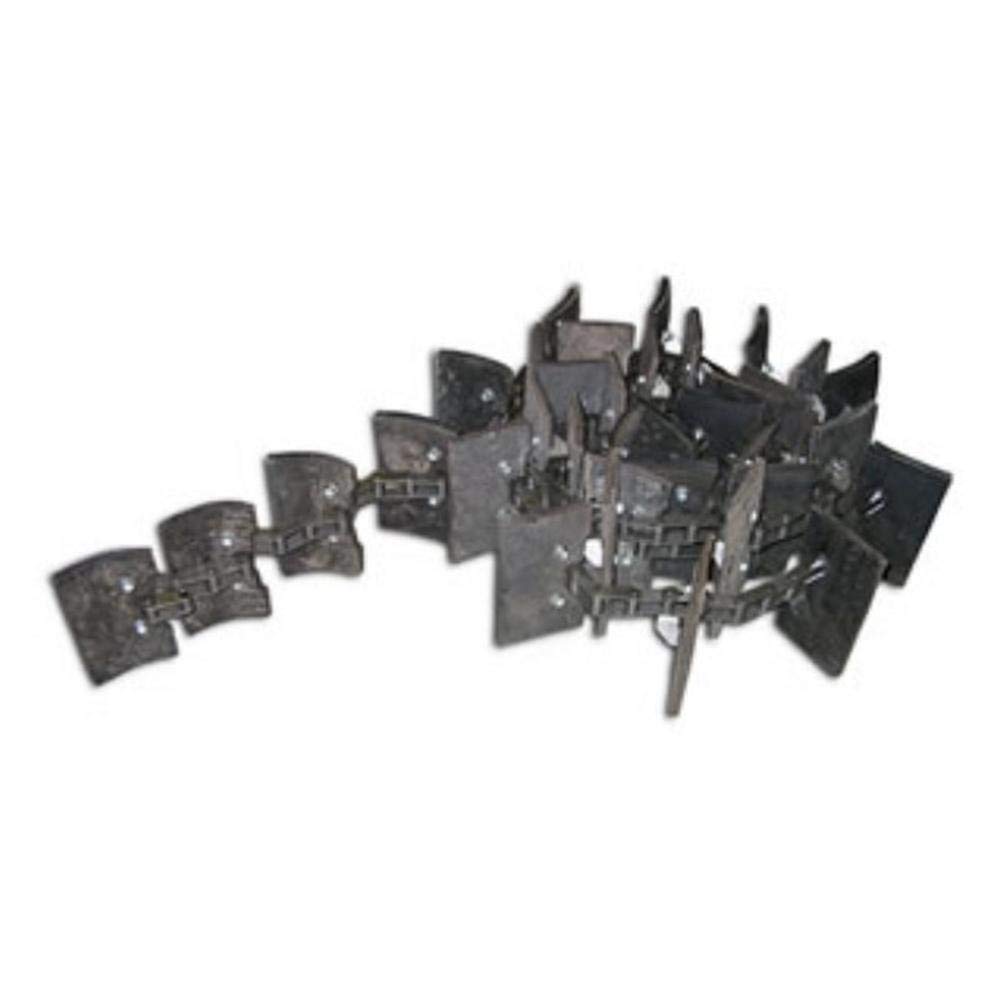 RAParts AMAH162442 Clean Grain Elevator Chain with Durable Rubber Paddles - Replacement Part for Grain Handling Equipment - Perfect for Farm Harvesting, Grain Storage & Agricultural Machinery Maintenance