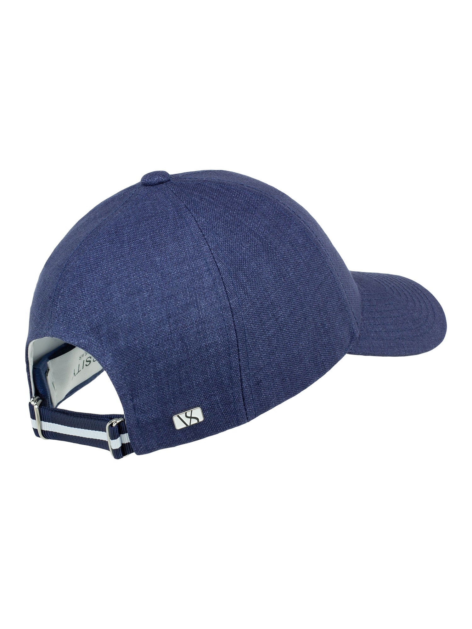 Premium Linen Structured Cap in Oxford Blue - Stylish & Breathable Summer Hat for Outdoor Activities, Beach, and Travel