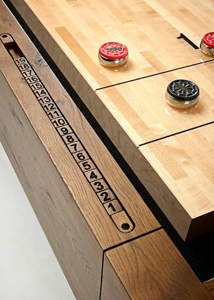 Brunswick Parsons 12-Foot Shuffleboard Table - Premium Indoor Game Table for Home, Bar & Game Room Entertainment