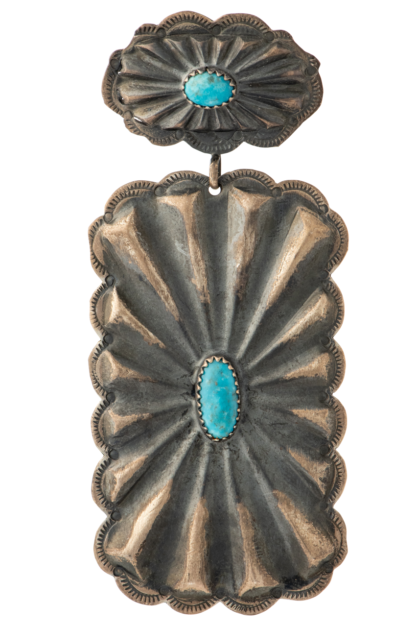 Sleeping Beauty Turquoise Earrings - Handmade Sterling Silver Dangle Earrings for Women | Perfect for Boho, Western & Everyday Jewelry