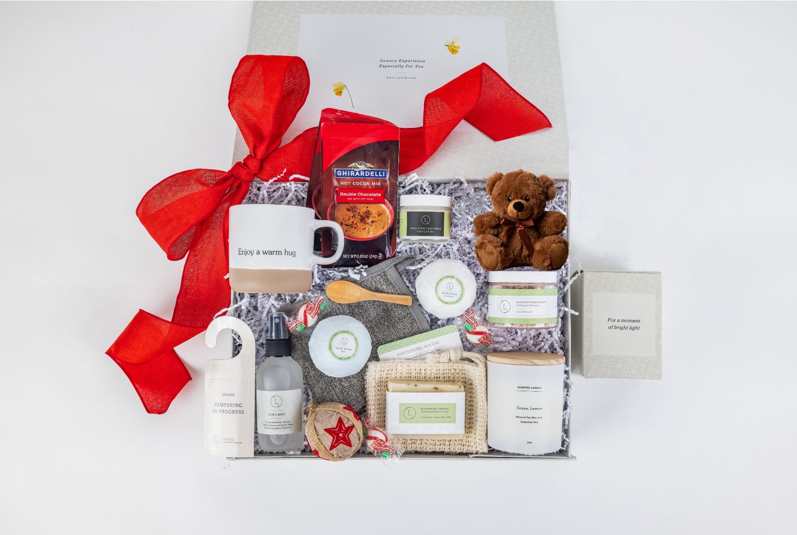 Luxury Spa Gift Set for Women - Relaxing Bath & Body Care Bundle with Essential Oils, Bath Bombs & Moisturizers | Perfect Birthday, Anniversary & Holiday Present for Her | Home Spa Day & Self-Care Retreat