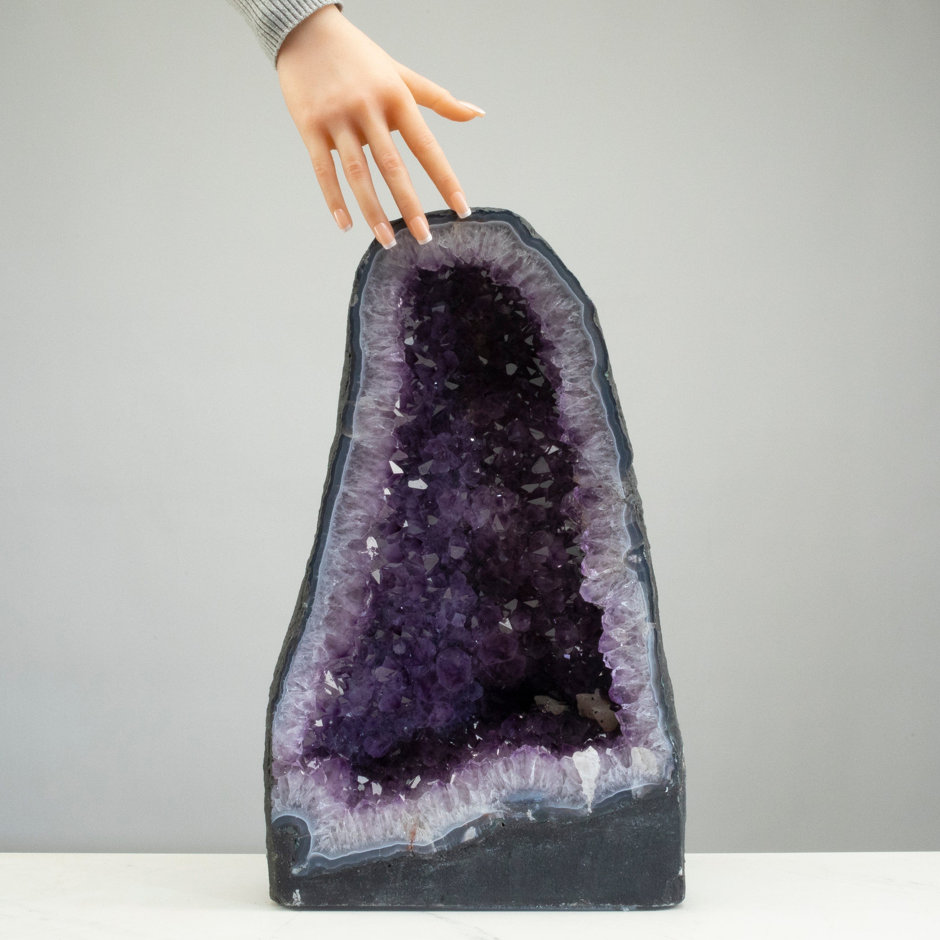 Natural Amethyst Geode Cathedral from Brazil - 19