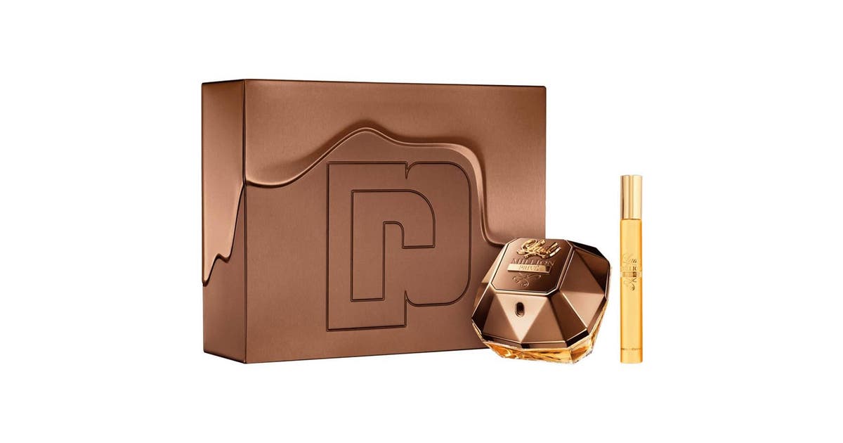 Lady Million Privé 2 Piece Eau de Parfum Gift Set 80ml - Luxury Women's Perfume for Evening Out & Special Occasions