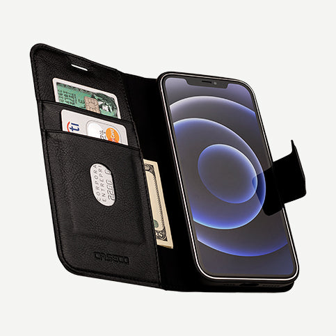 iPhone 11 Pro Wallet Case with Card Holder - Slim Protective Cover with RFID Blocking (Compatible with iPhone 11 Pro) - Perfect for Everyday Use, Travel & Business