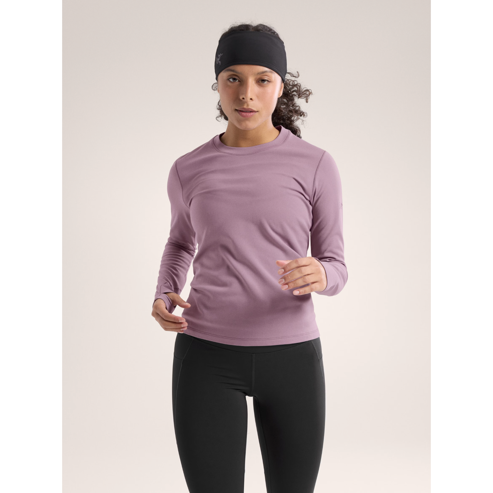 Arc'teryx Women's Taema Thermal Crew Long Sleeve Shirt - Moisture-Wicking Base Layer for Hiking, Skiing & Outdoor Activities