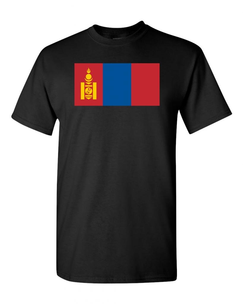 Mongolia Country Flag T-Shirt for Adults - Patriotic & Comfortable Cotton Tee - Perfect for Travel, Sports & National Pride Events