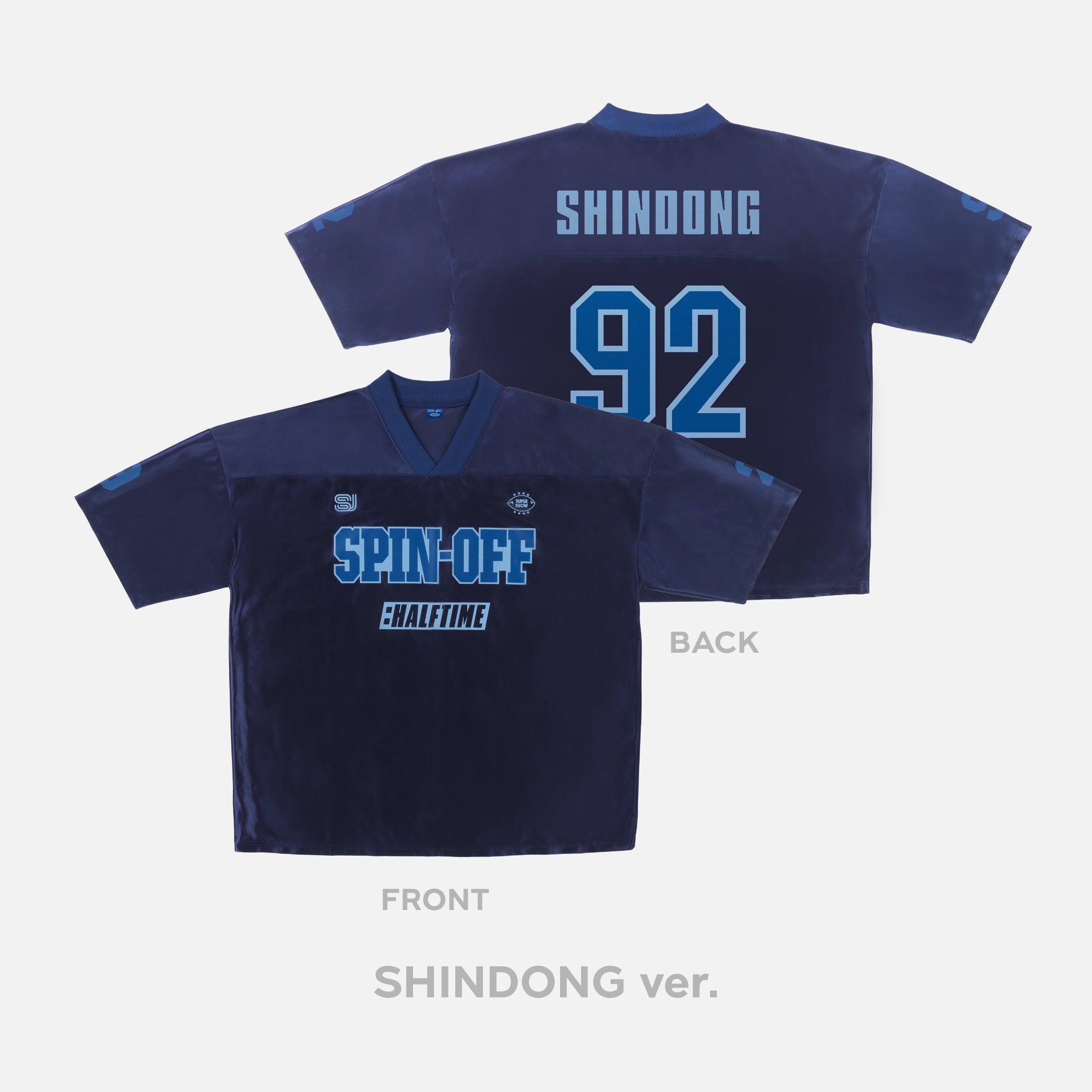 2024 SUPER JUNIOR 'SUPER SHOW SPIN OFF: Halftime' Official MD Uniform - K-Pop Concert Merchandise for Fans & Collectors | Perfect for Concerts, Fan Meetings & K-Pop Memorabilia Display