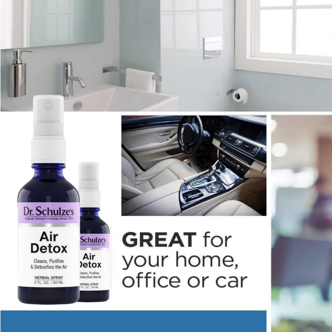 Dr. Schulze's Air 100% Pure Essential Oils - 4 oz Bottle for Aromatherapy, Relaxation & Home Fragrance | Perfect for Diffusers, Massage & Stress Relief