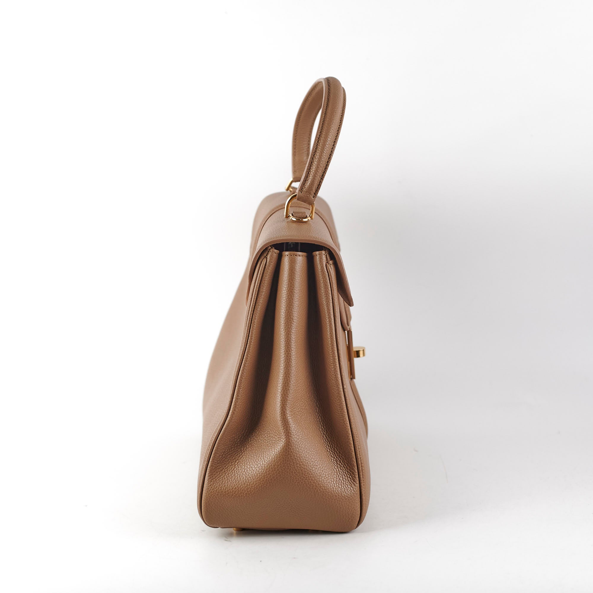 Celine 16 Medium Classic Taupe Handbag - Luxury Leather Shoulder Bag for Women | Perfect for Work, Travel & Everyday Use