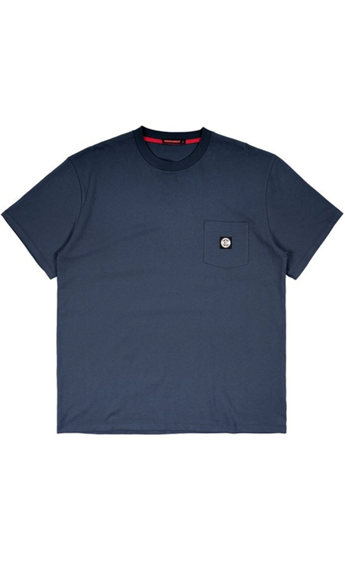 Premium BTG Alta Pocket T-Shirt for Men - Soft Cotton Crew Neck Tee with Chest Pocket - Black Casual Shirt for Everyday Wear, Gym, and Outdoor Activities