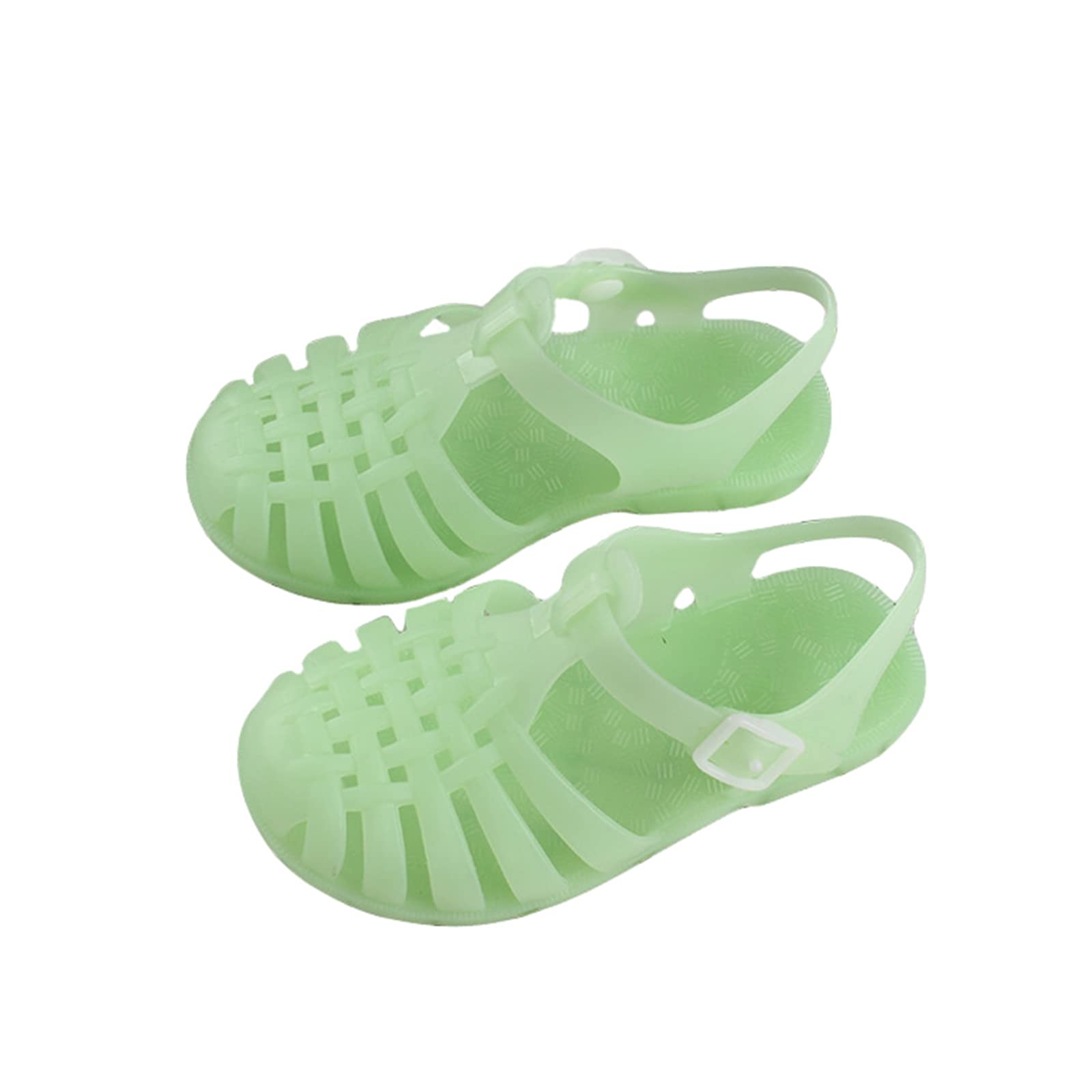 **Toddler Girls Sandals - Candy Color Cutout Adjustable Non-Slip Beach Shoes for Baby & Kids | Summer Water Shoes for Pool, Beach & Outdoor Play**