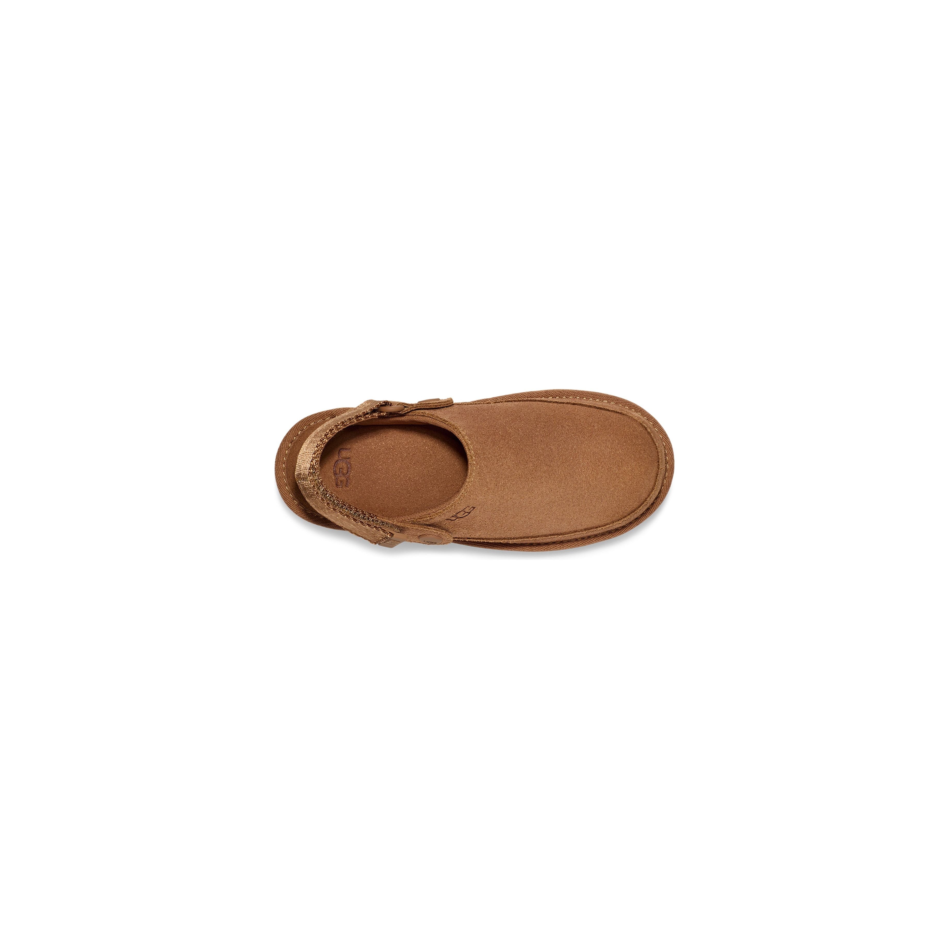 UGG Kid's Goldenstar Clog in Chestnut - Comfortable Kids' Slippers for Indoor & Outdoor Wear - Perfect for Home, School, and Playtime
