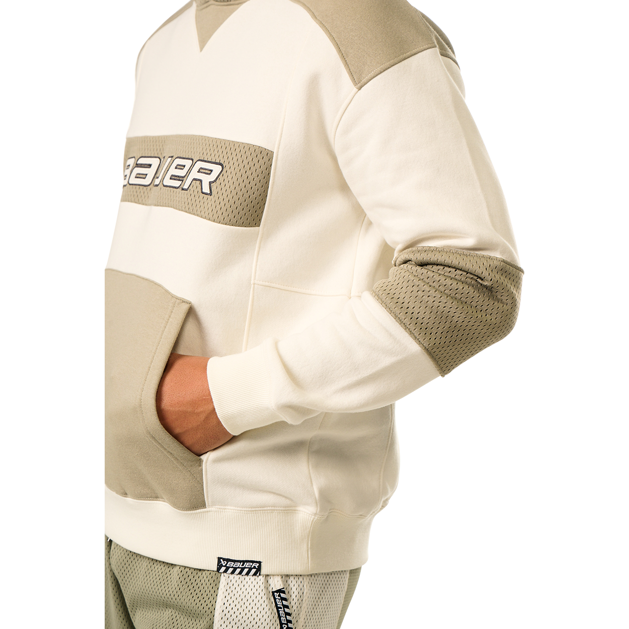 Bauer In The Crease Hoodie - Premium Hockey Sweatshirt for Goalies & Fans - Perfect for Rinks, Training & Casual Wear