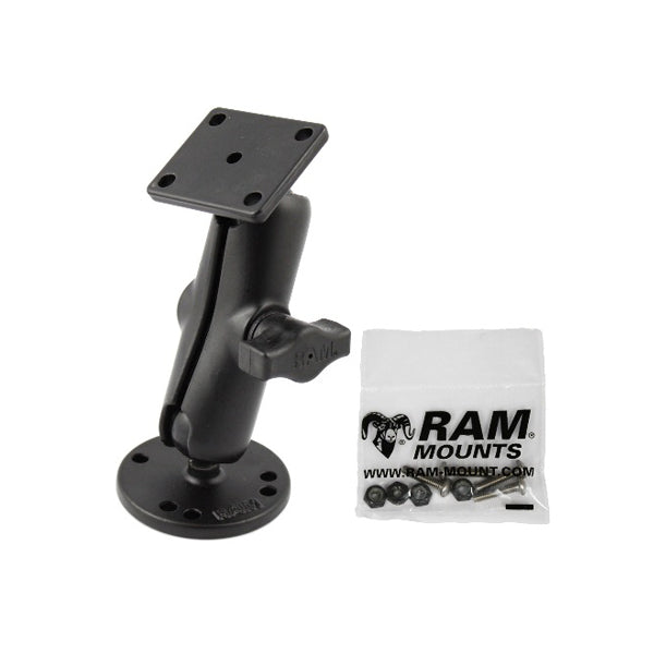 RAM B-139-G4U Garmin GPSMAP Flat Surface Screw Mount - Universal Marine Boat Motorcycle ATV Mounting Bracket for GPS Navigation Devices