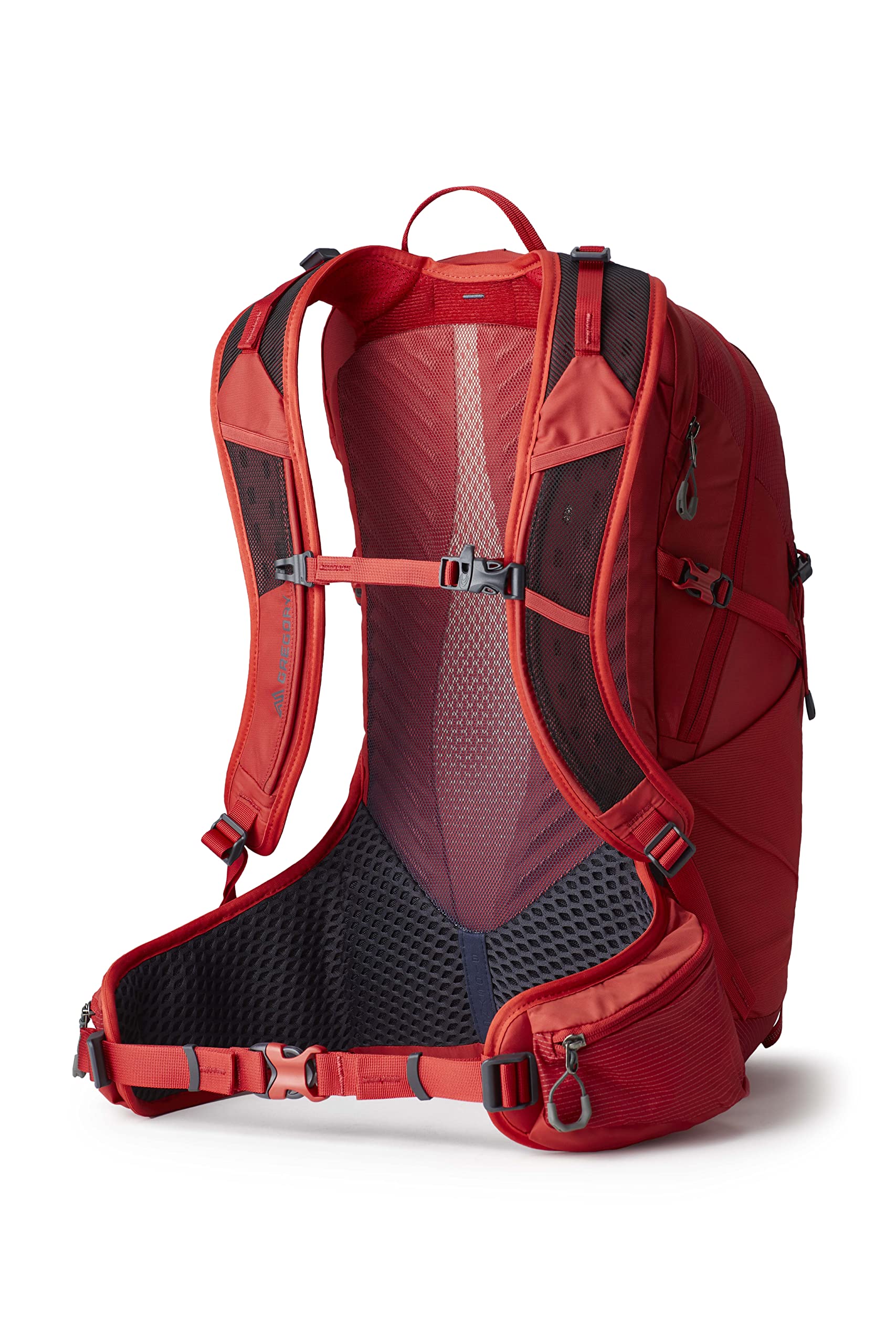 Gregory Miko 25L Unisex Lightweight Hiking Backpack - Adjustable Shoulder Straps & Breathable Back Panel, Perfect for Day Hikes, Camping & Outdoor Adventures (Sumac Red)