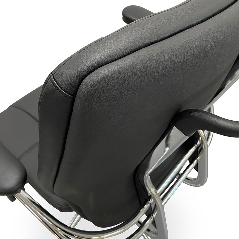 Premium Black Executive Office Chair - Ergonomic High Back Leather Chair for Home & Office Workspace, Conference Room, Gaming Desk - Adjustable Lumbar Support & Swivel Base