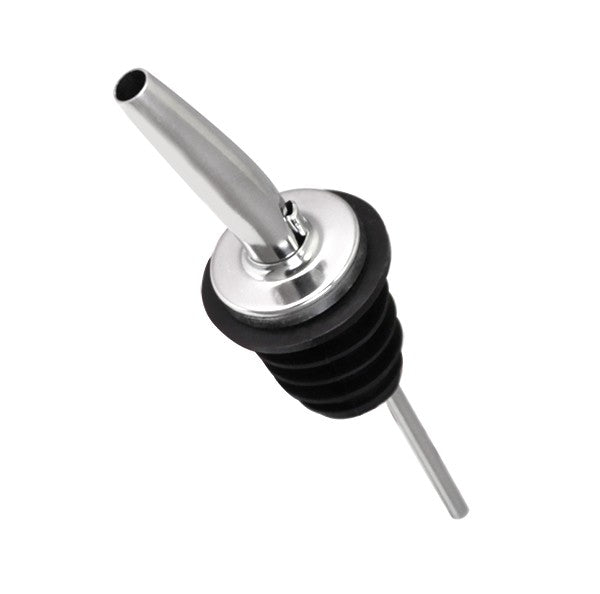 BarConic® 304 Stainless Steel Liquor Pourers - 12 Pack - Durable Bar Accessories for Smooth Pouring of Whiskey, Vodka, and Cocktails - Perfect for Home Bars, Restaurants, and Parties