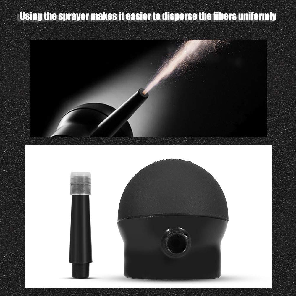 Hair Fiber Applicator Pump - Professional Spray Nozzle for Hair Building Fibers & Thickening Tools | Perfect for Thinning Hair & Instant Volume Boost at Home or Salon