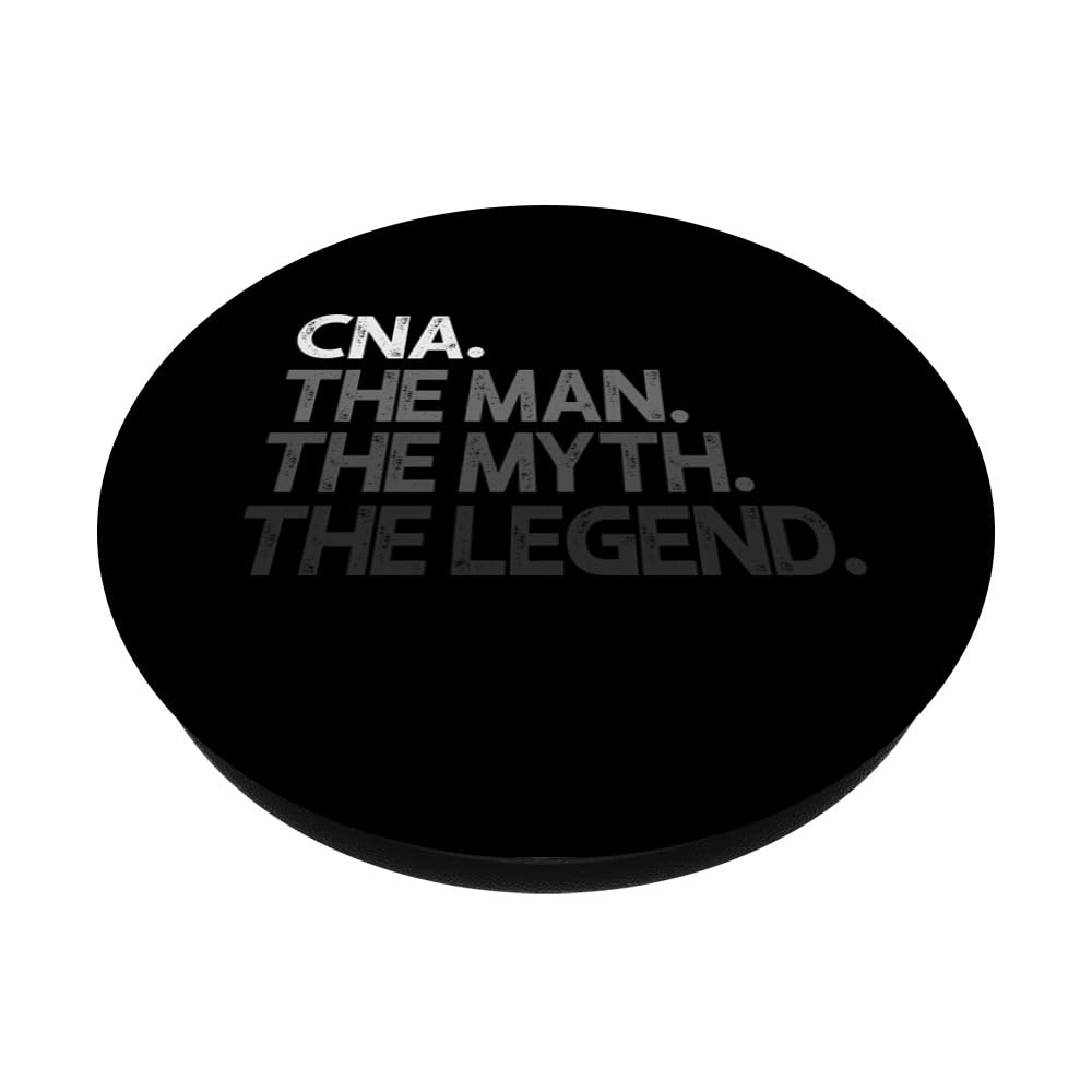 CNA The Man Myth Legend Gift - PopSockets Adhesive PopGrip for Phones & Tablets - Perfect for Fans, Gifts, and Everyday Use
