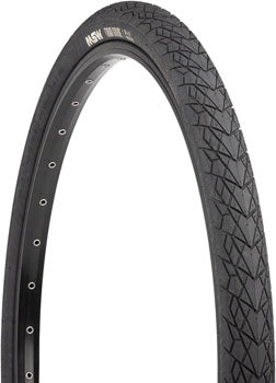 MSW Tour Guide Bike Tire 26 x 1.75 Inch Black Rigid Wire Bead 33 TPI - Perfect for Urban Commuting, Mountain Biking & Road Cycling