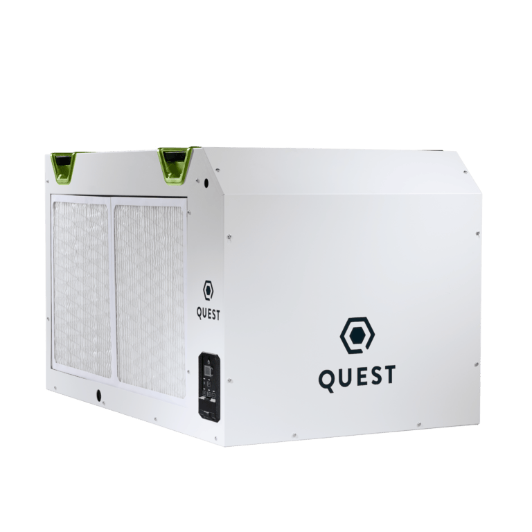 Quest 506 Dehumidifier — 506 Pints/Day Capacity, Ultra High Efficiency for Large Spaces - Perfect for Basements, Garages, and Commercial Use