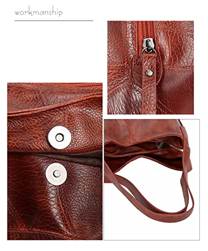 Women's Leather Concealed Carry Shoulder Bag - Stylish Crossbody Purse for Everyday Use & Travel | Durable & Secure Handbag for Outfits & On-the-Go