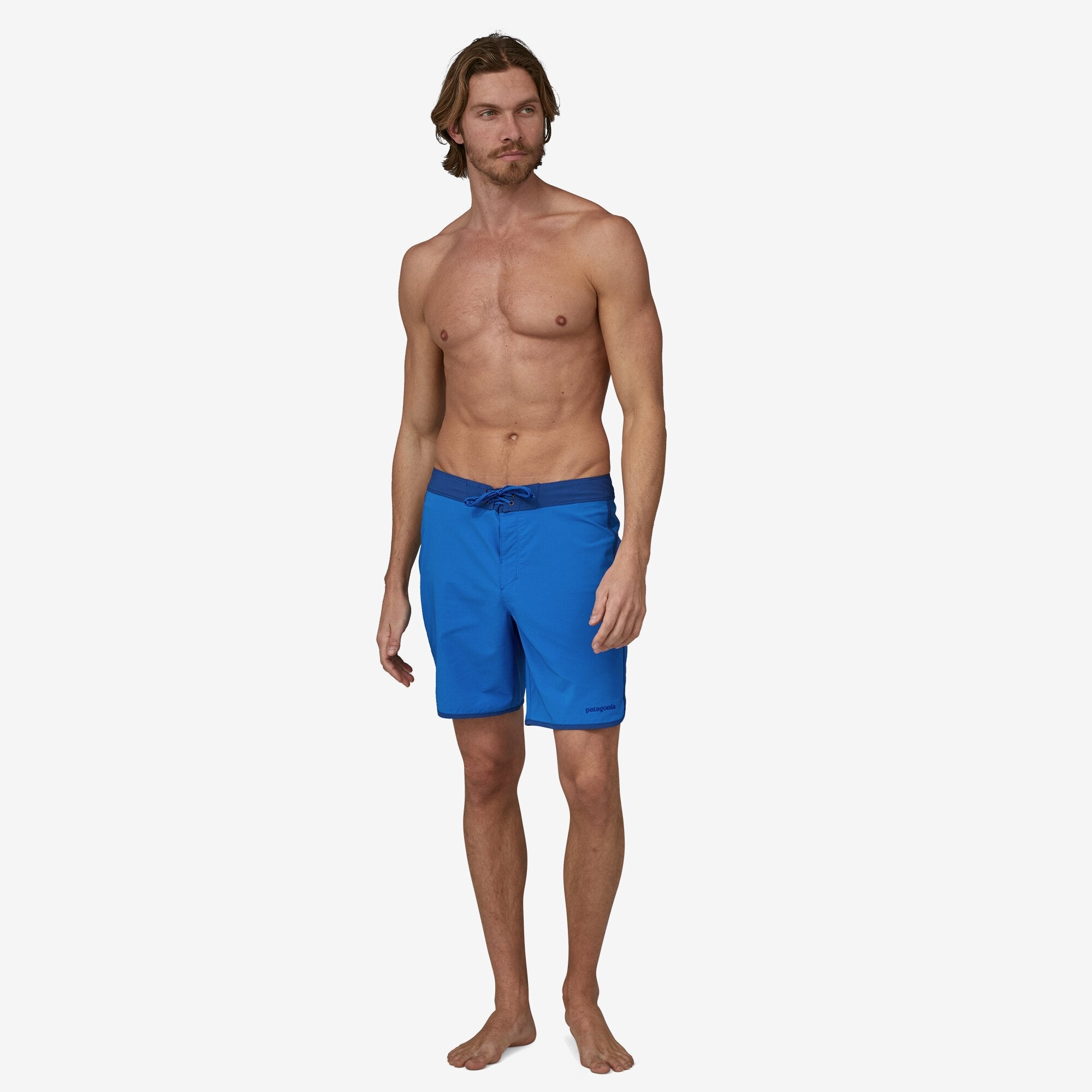 Men's Hydropeak Scallop Swim Trunks - Quick Dry Board Shorts with UPF 50+ Sun Protection - Perfect for Beach, Pool, Surfing & Summer Water Activities