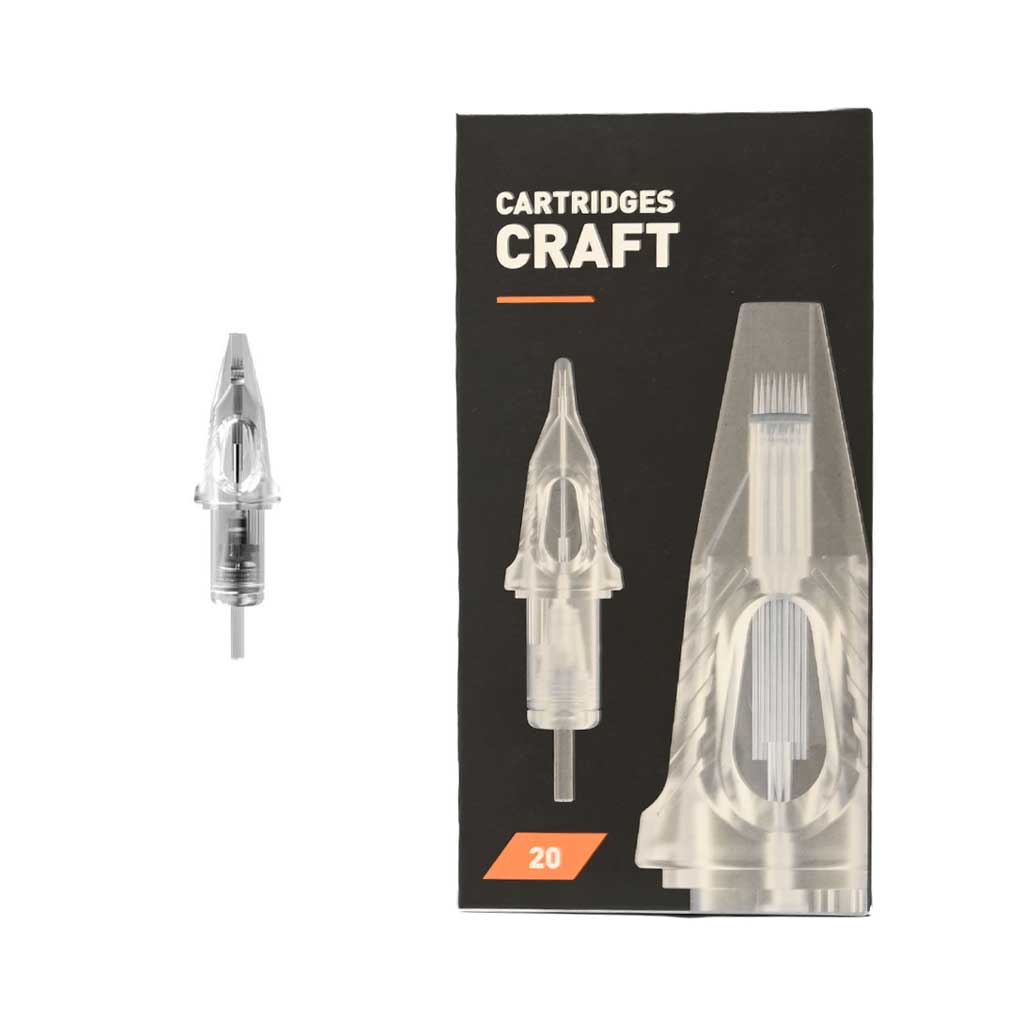 Professional Cheyenne CRAFT Round Shaders for Tattoo Artists - High-Quality Tattoo Needles for Smooth Shading & Blending | Perfect for Realism, Portraits & Detailed Tattoo Work